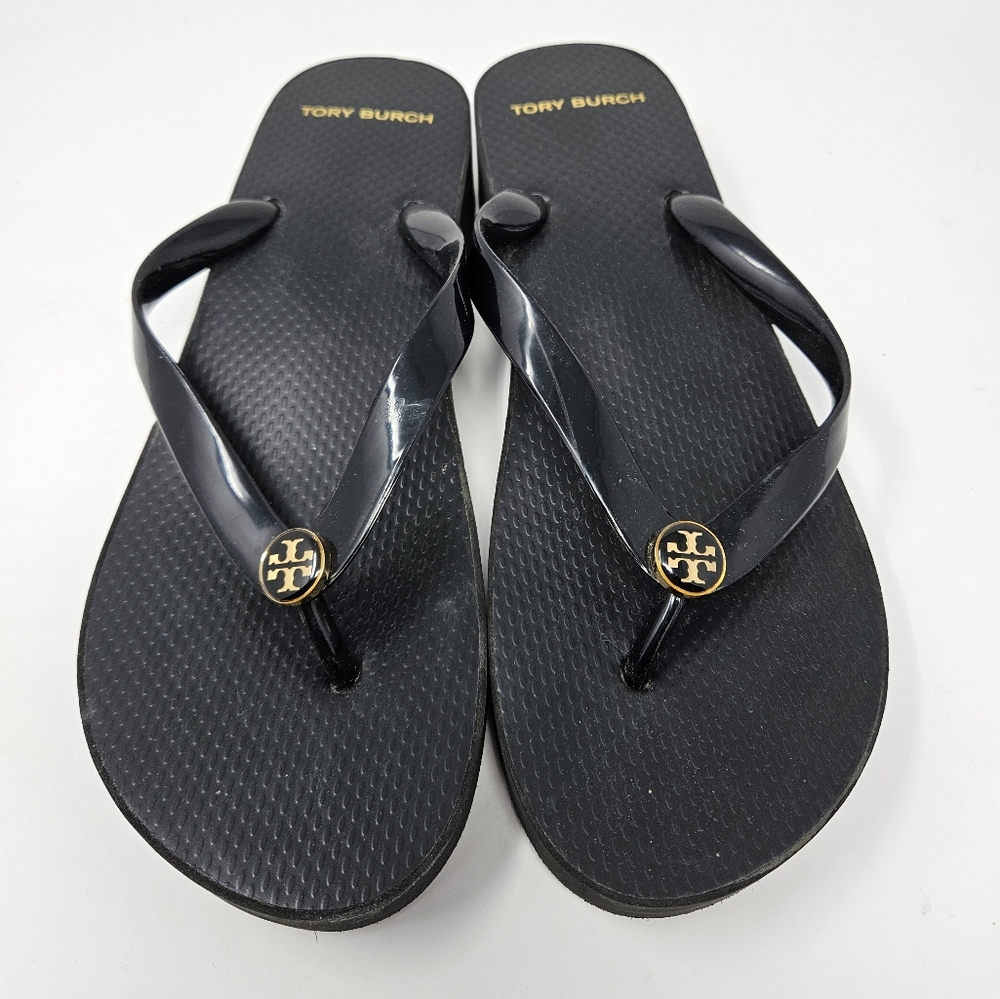 Tory Burch Platform Wedge Sandals Size 9
